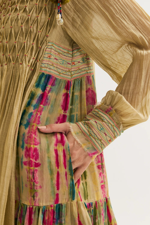 Della Emb Dress