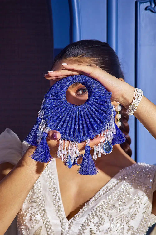 The Kala Mini Blue Bag