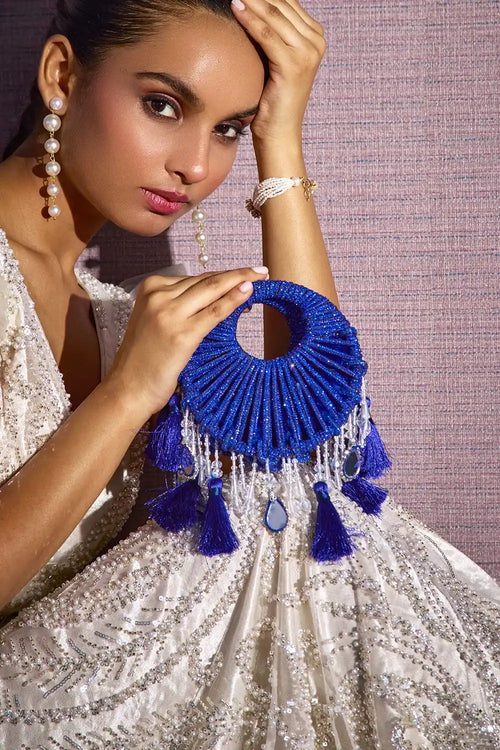 The Kala Mini Blue Bag