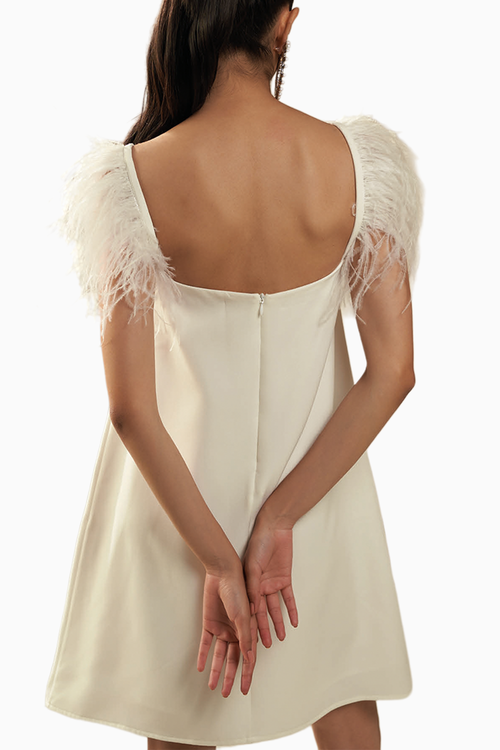 Crisp White Casablanca Dress