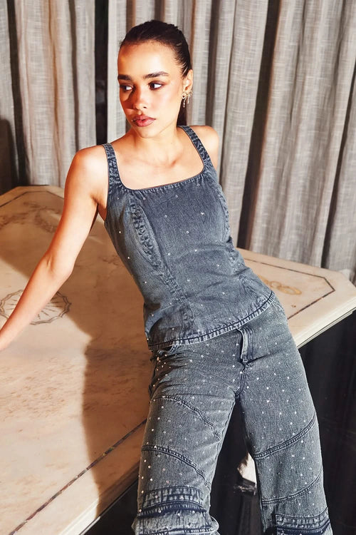 Celina Blue Co-ord Set