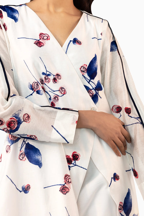Cherry Wrap Kurta