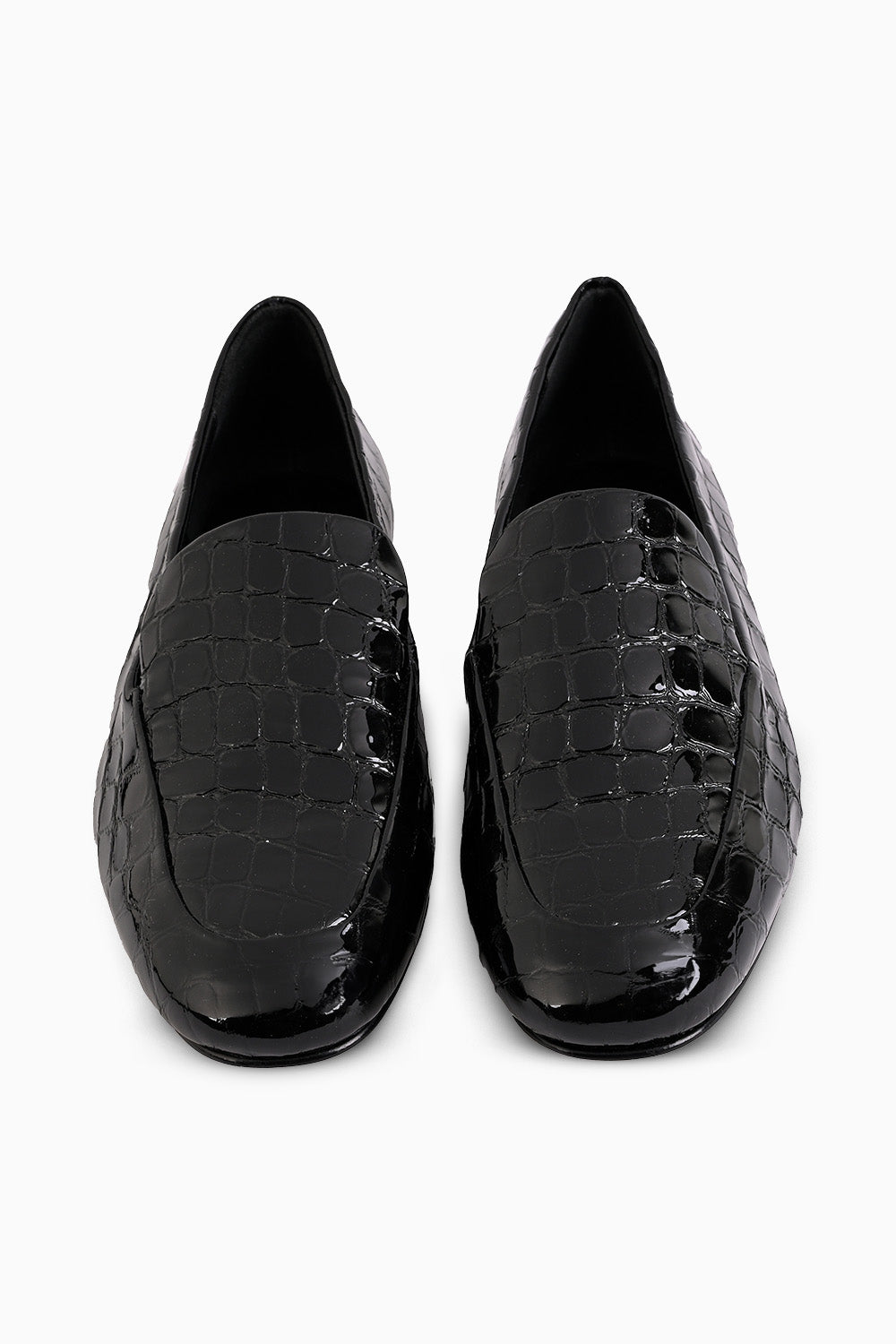 Cheryl Black Patent Dress Loafers