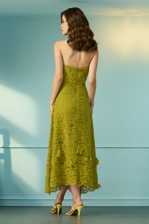 Clover Chartreuse Dress