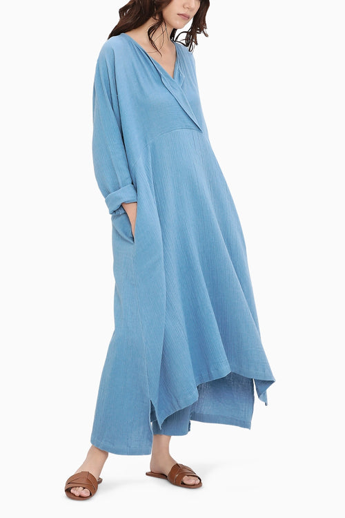 Coco Blue Kaftan Tunic Set