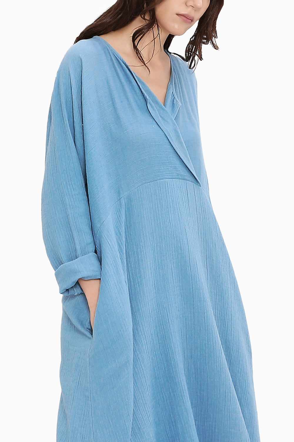 Coco Blue Kaftan Tunic Set