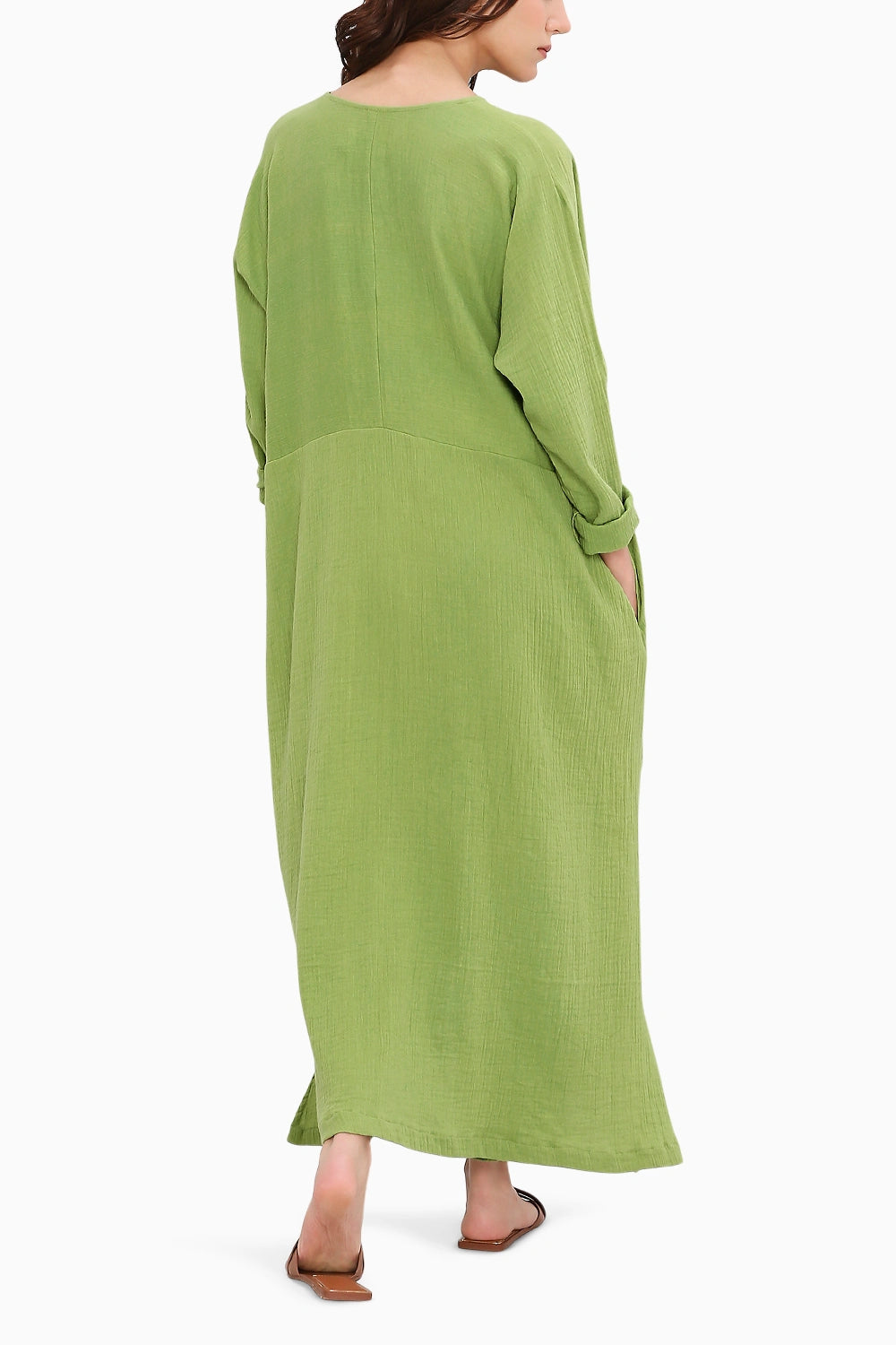 Coco Green Kaftan Tunic