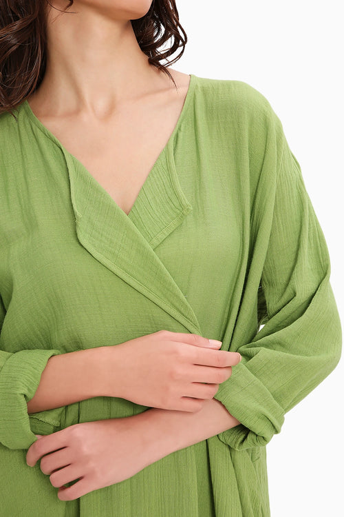 Coco Green Kaftan Tunic
