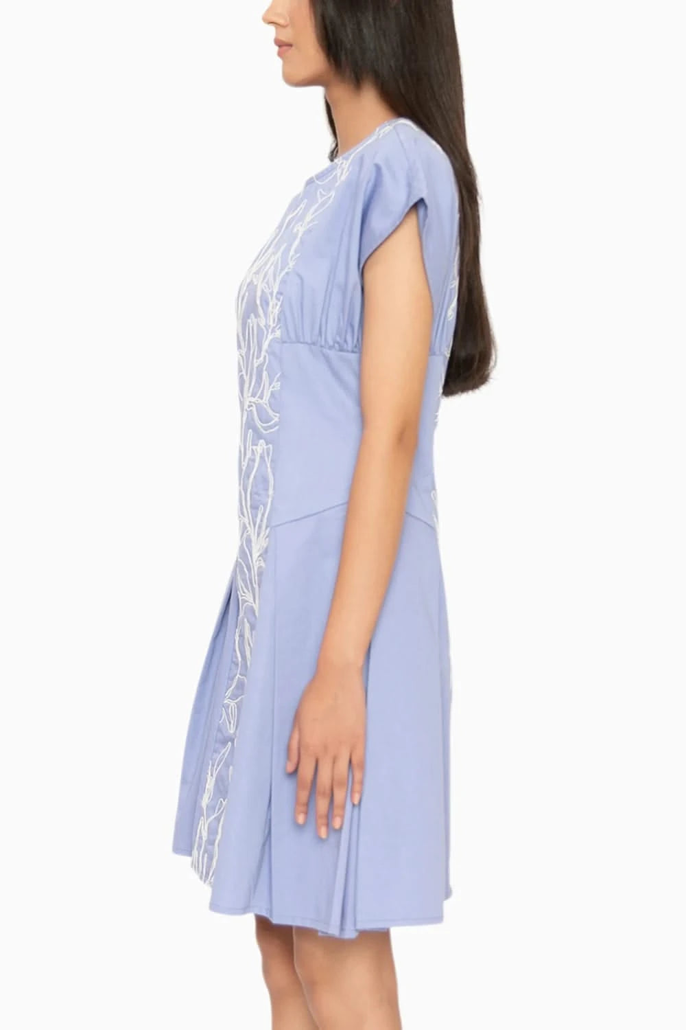 Blue Lily of the Valley Dress