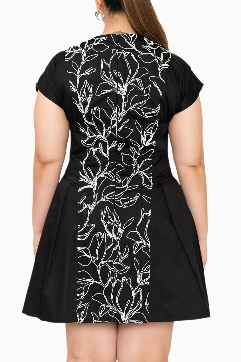 Black Lily of the Valley Dress