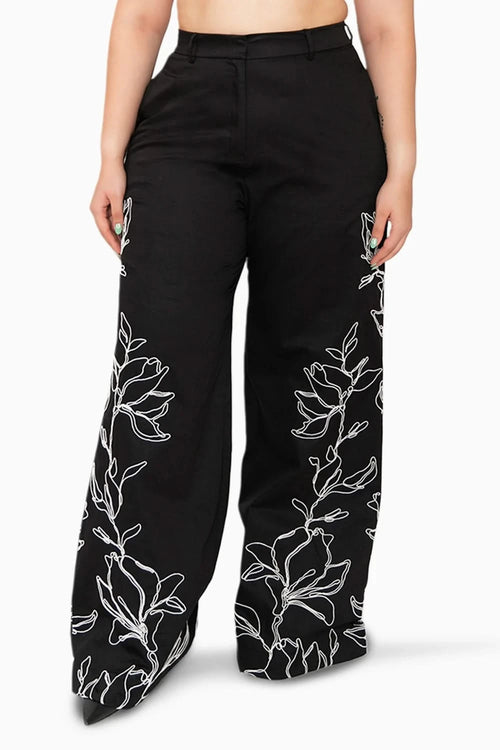 Verona Black Trousers