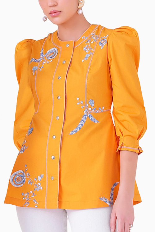 Bahama Sunset Orange Top