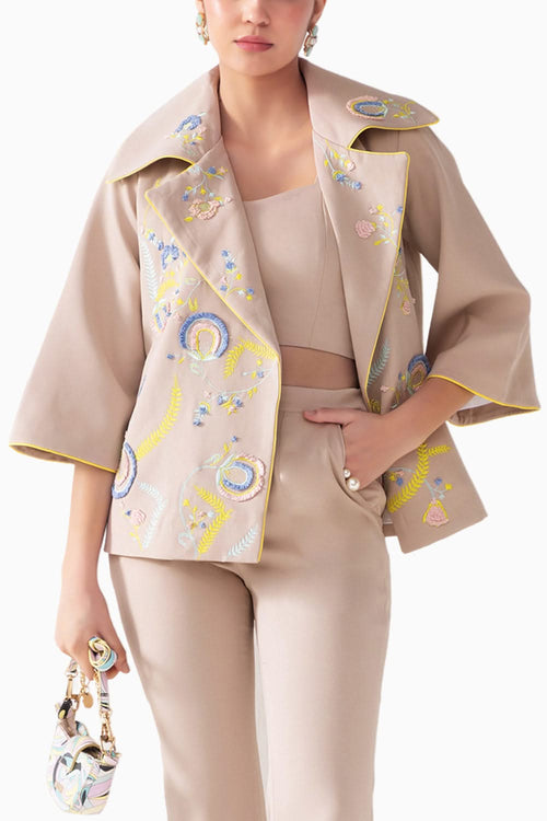 Bodrum Ecru Jacket