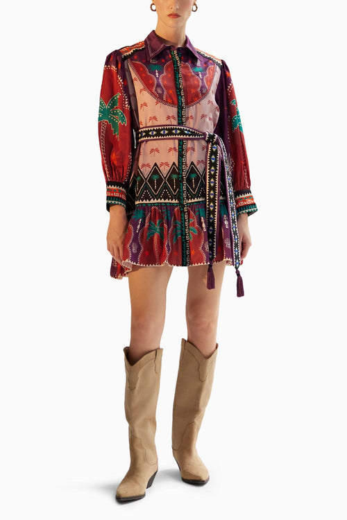 Arabian Nights Celia Multi Mini Dress