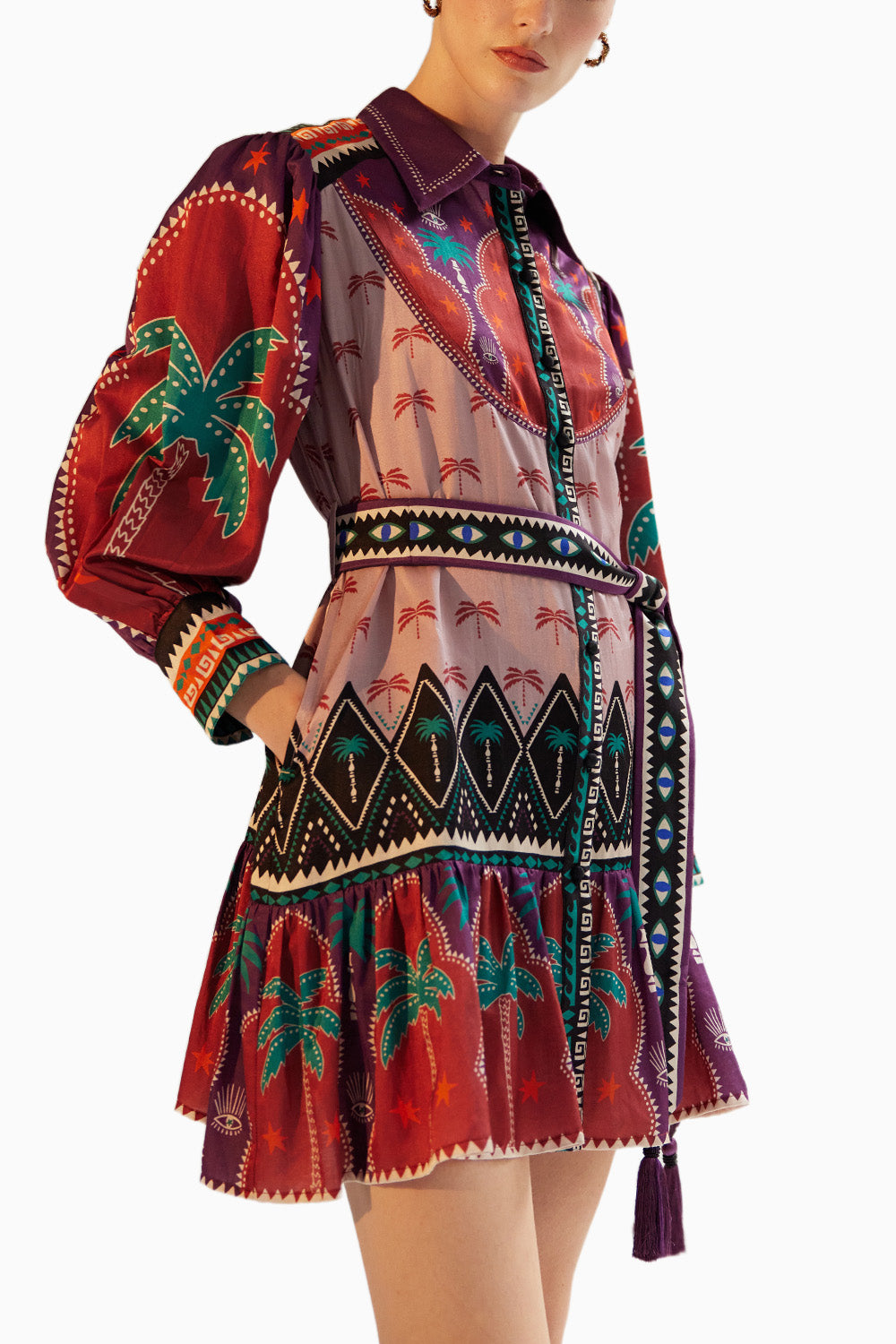 Arabian Nights Celia Multi Mini Dress