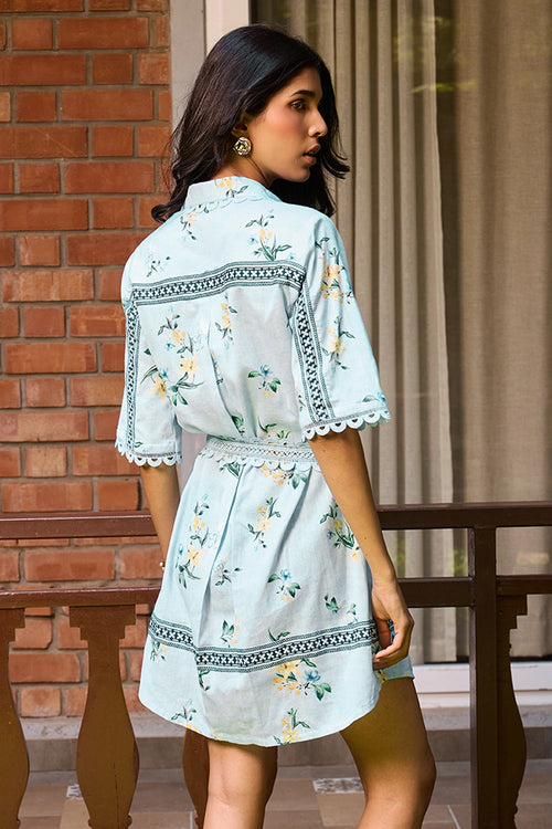 Ciel Floral Shirt Dress