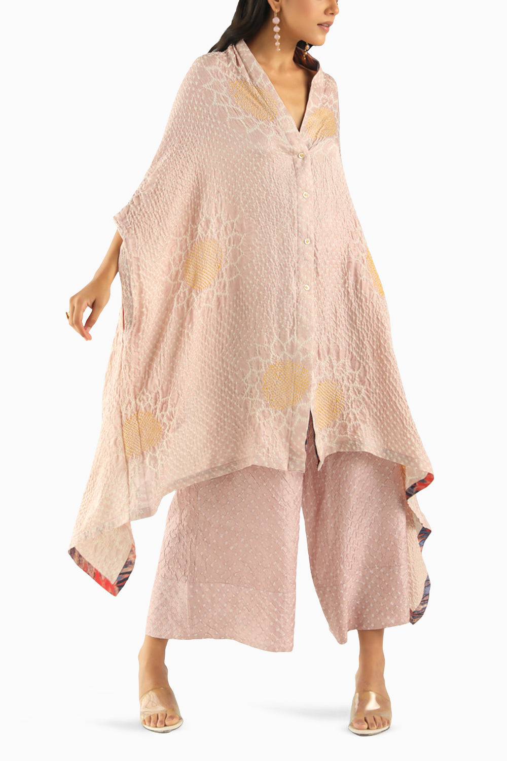 Peach Cape Tunic