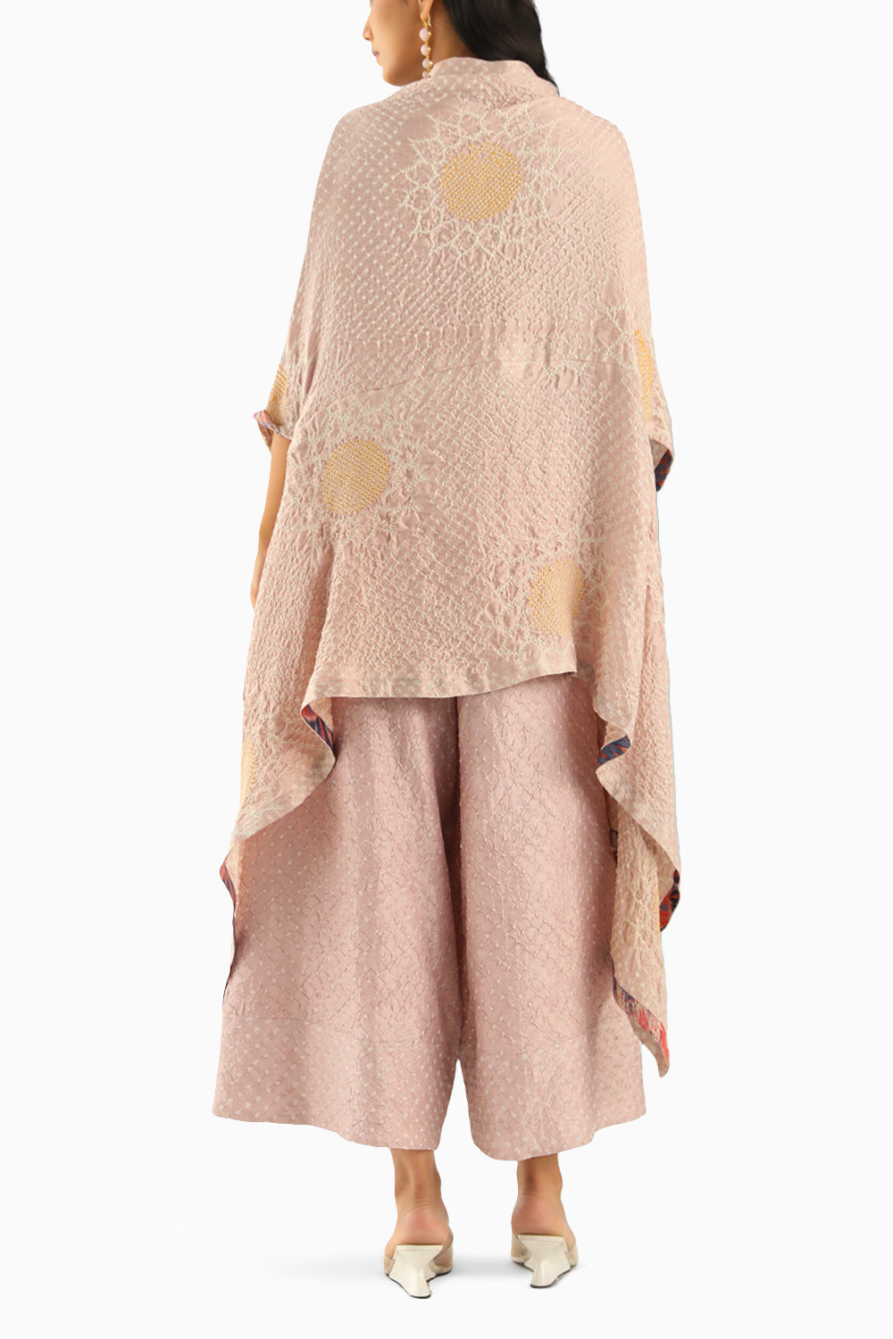 Peach Cape Tunic