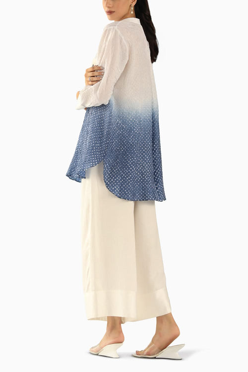 OmbrÃƒÂ¨ Oversize Tunic with Palazzo