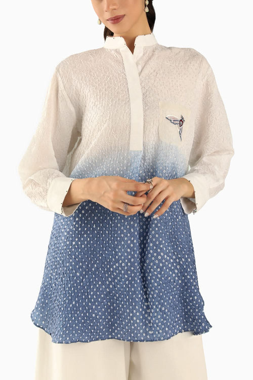 White Oversize Tunic