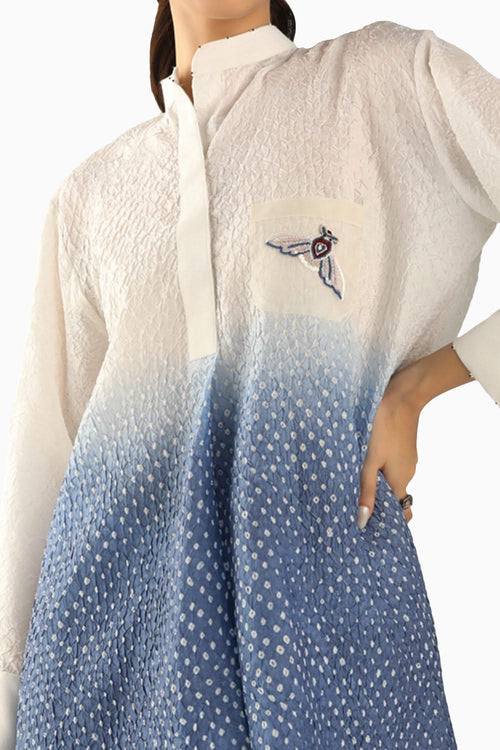 OmbrÃƒÂ¨ Oversize Tunic with Palazzo