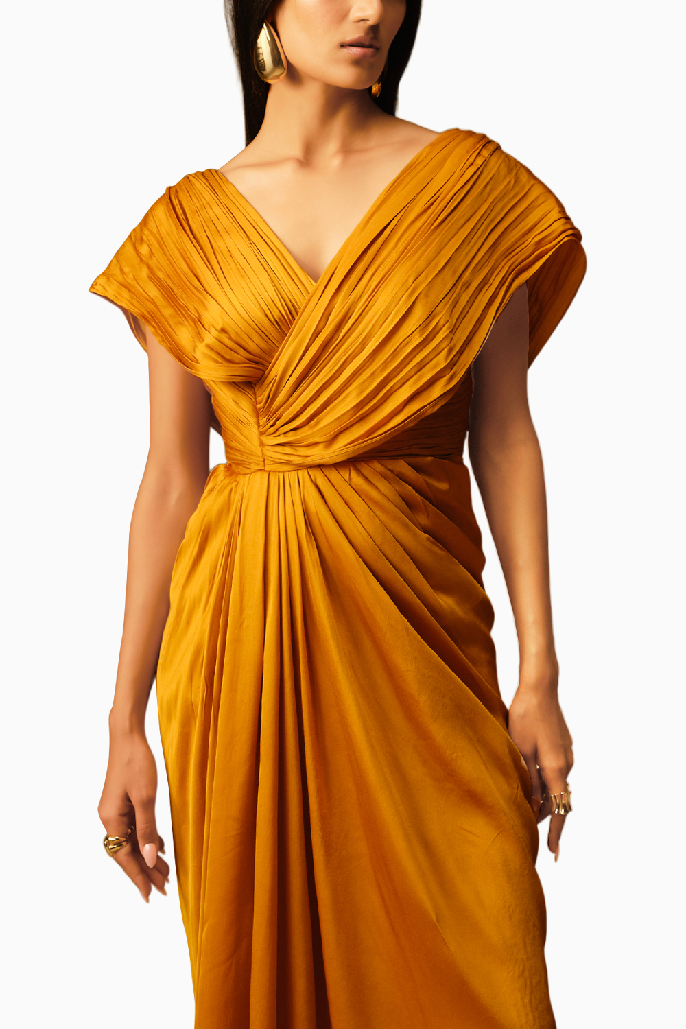 Golden Glow Dress