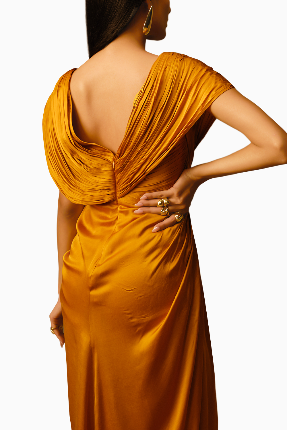 Golden Glow Dress