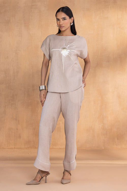 Astro Cement Top and Pant Set