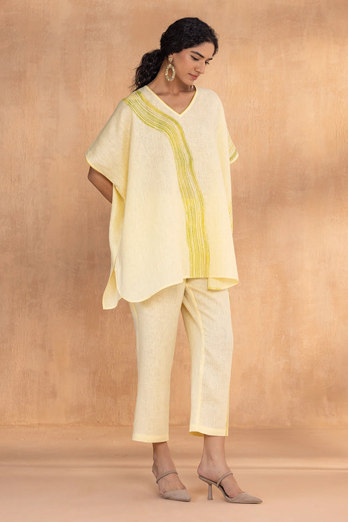 Brush Stroke Buttercup Square Co-ord Set