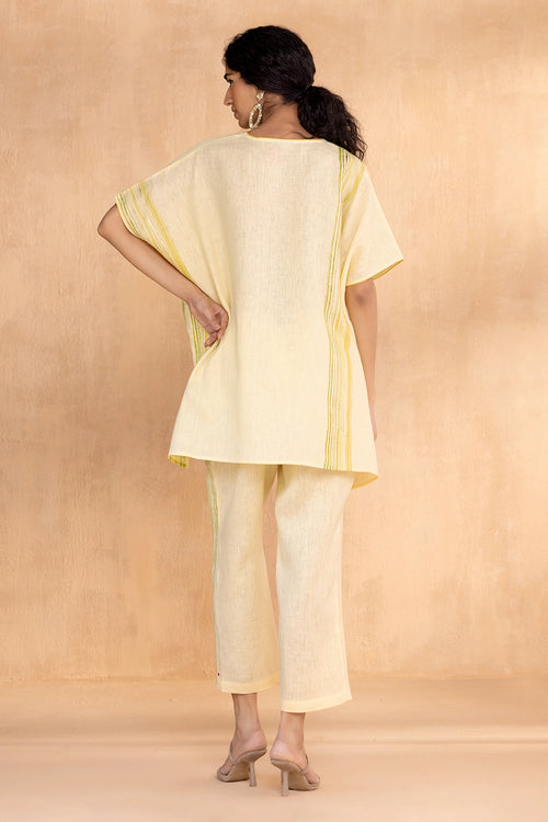 Brush Stroke Buttercup Square Co-ord Set