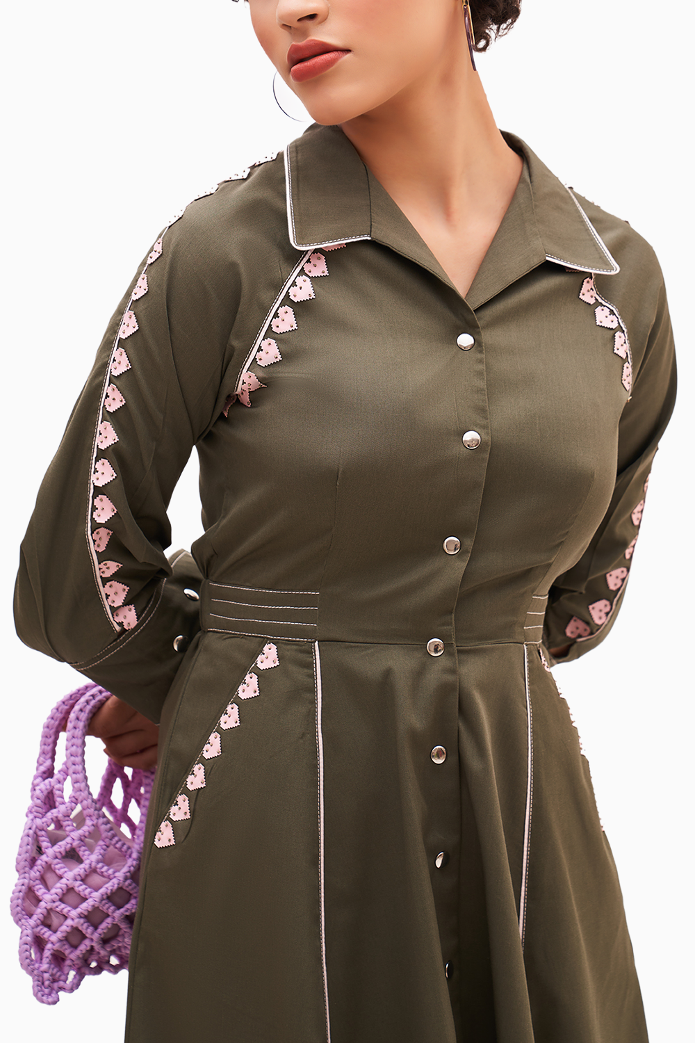 Army Green Beloved Dress