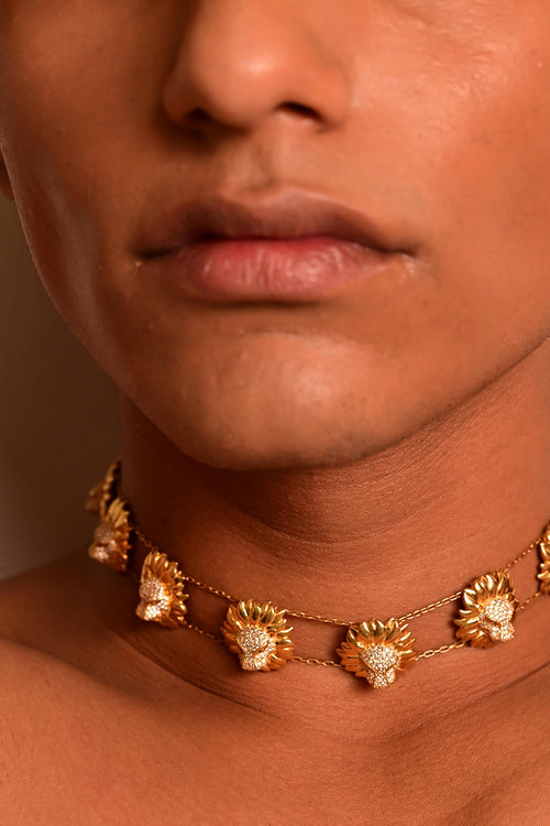 Bold Lion Choker