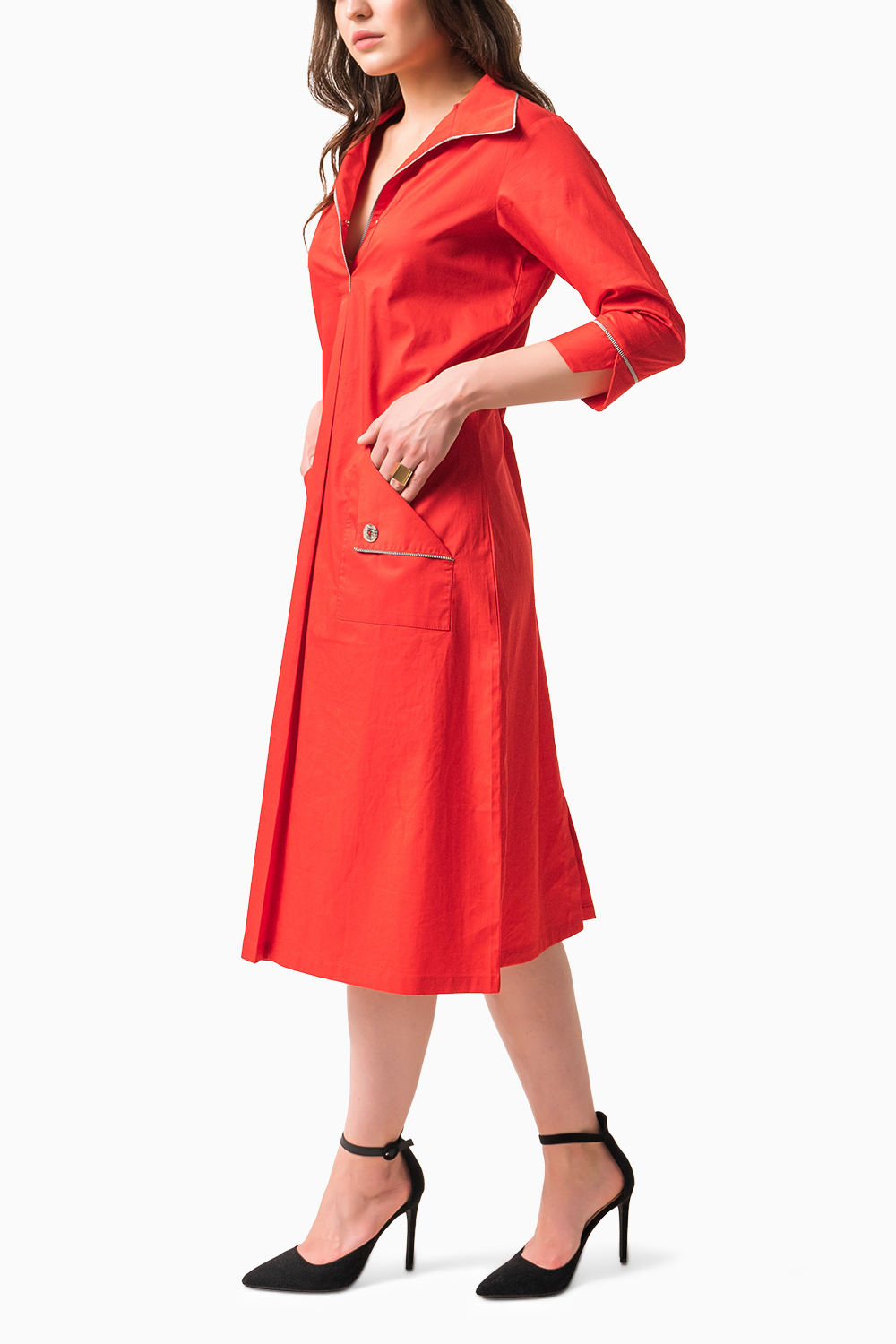 Red Lila Dress