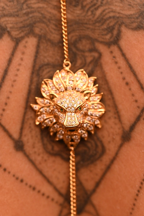 Lion Cuban Chain Necklace