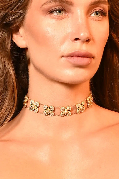 Victorian Enamel Choker