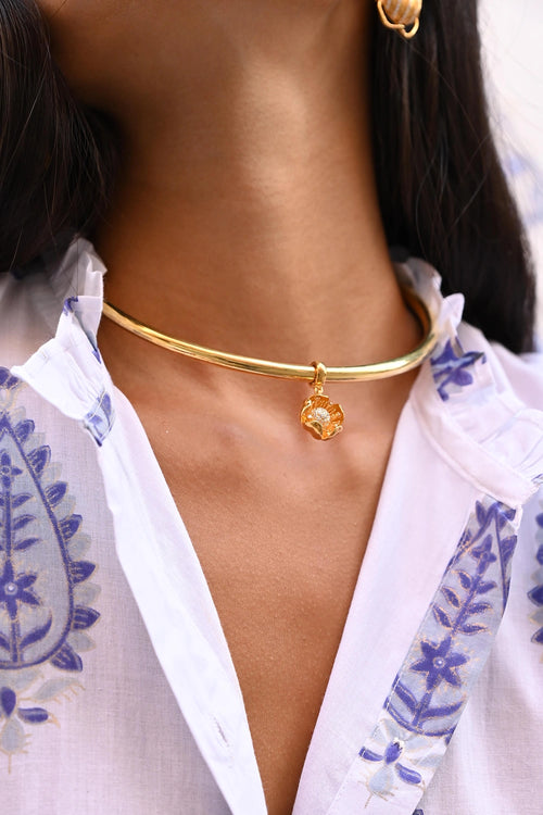Flower Tube Choker