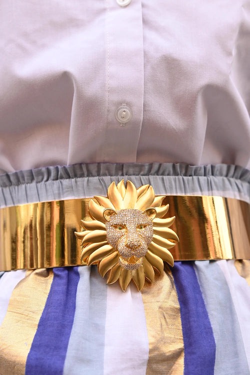 Lion Metal Belt