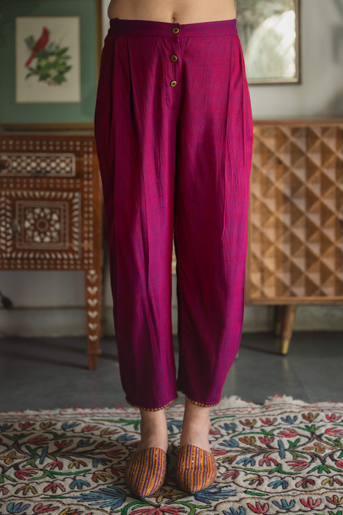 Ruby Pink Mannat Pant