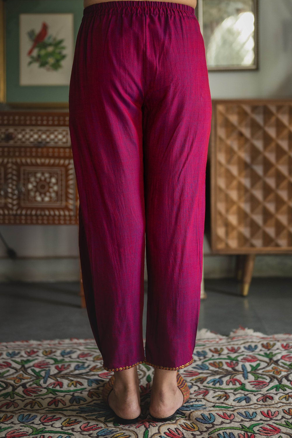 Ruby Pink Mannat Pant