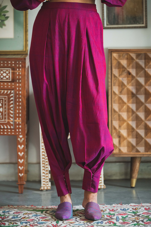 Ruby Pink Kalai Pant