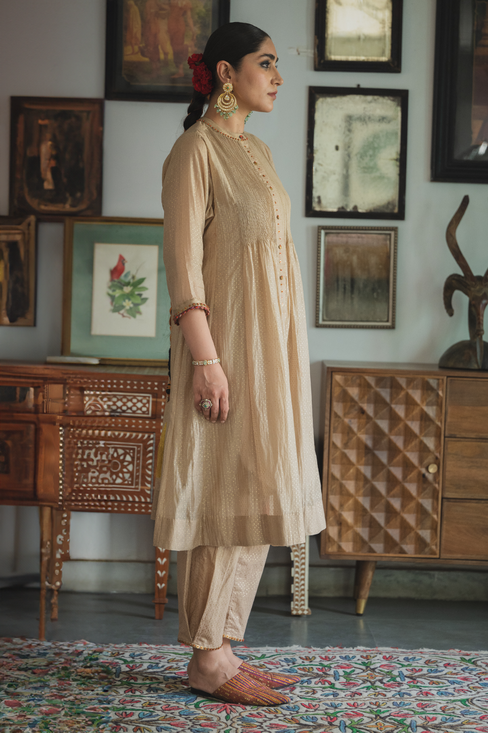 Gold Husnah Kurta