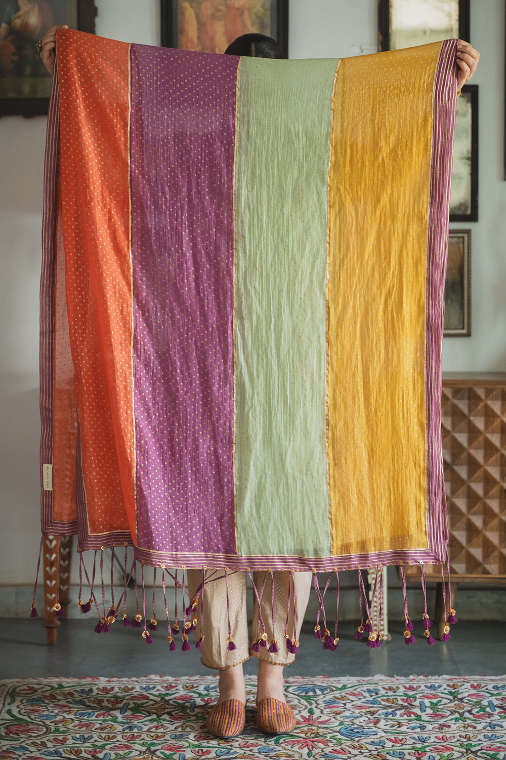 Multicolor Jashan Dupatta