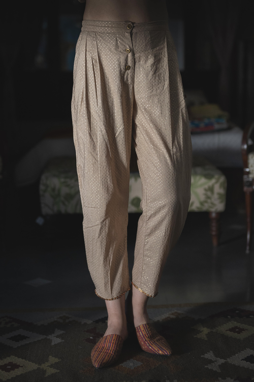 Gold Kathika Pant