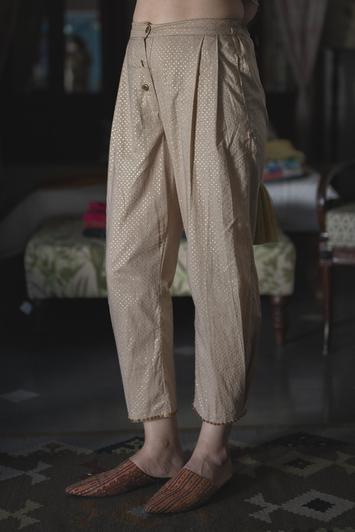 Gold Kathika Pant