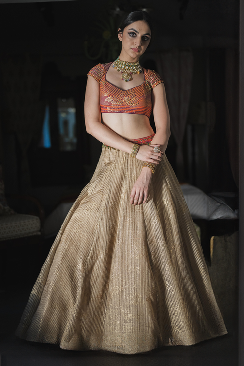 Gold Indo Skirt