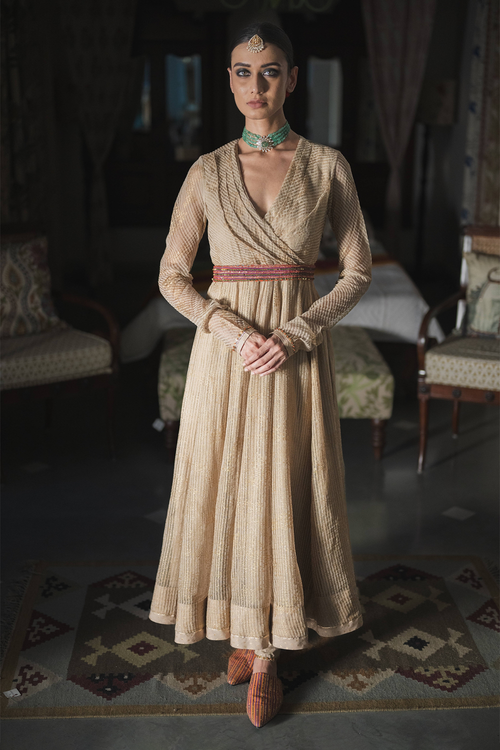 Gold Ekkam Kurta