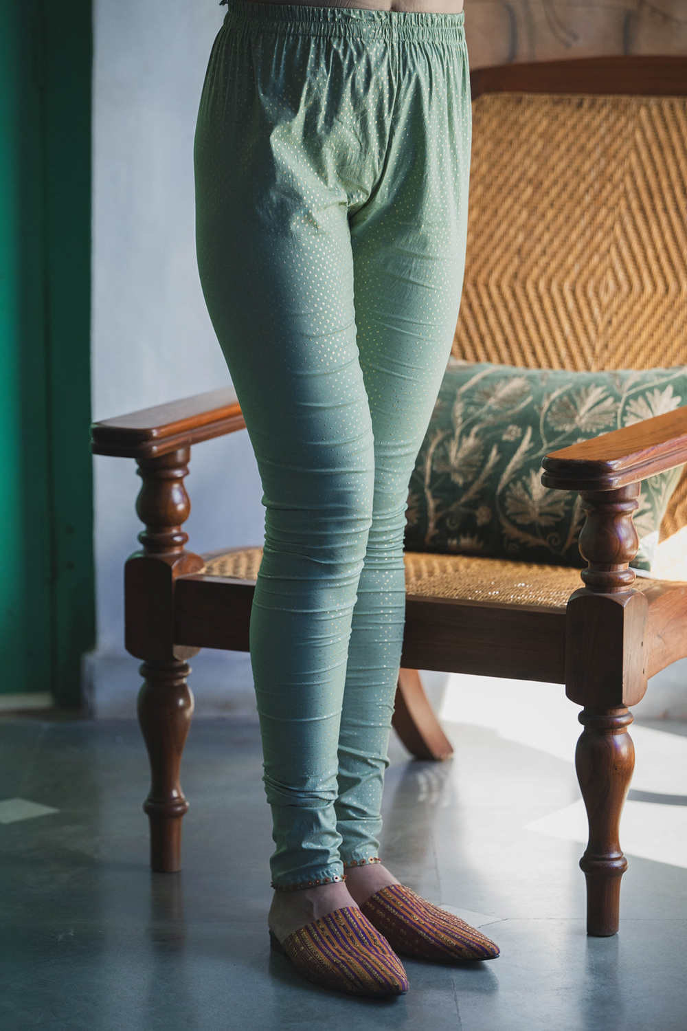 Kasbi Green Naaz Pant