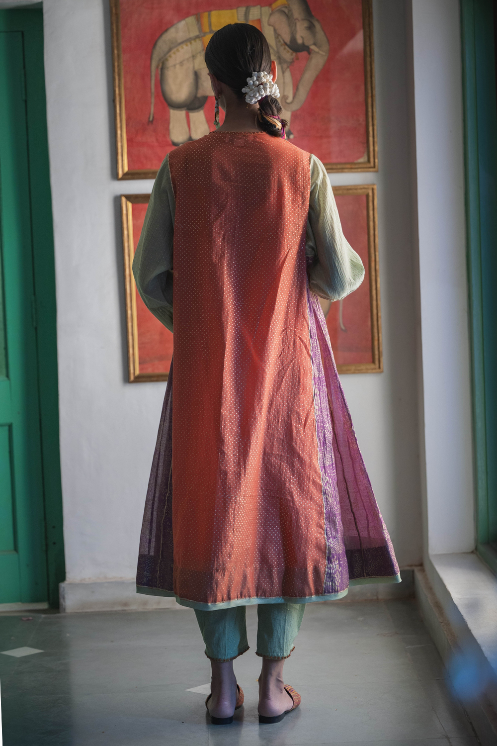 Multicolor Ranjha Kurta