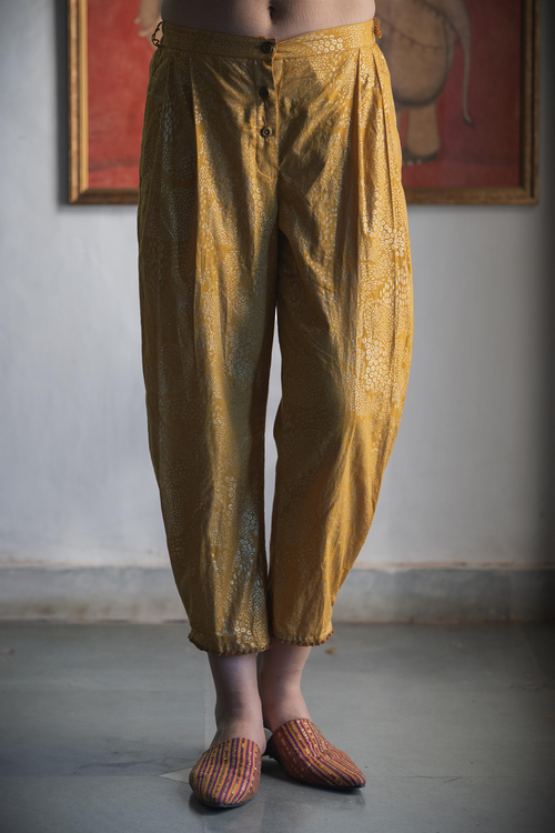 Haldi Yellow Leen Pant