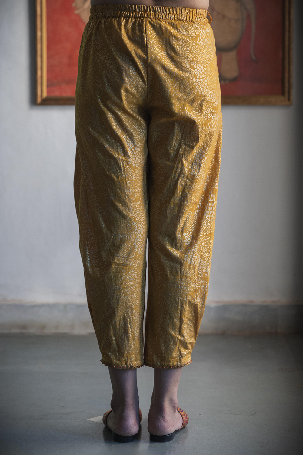 Haldi Yellow Leen Pant